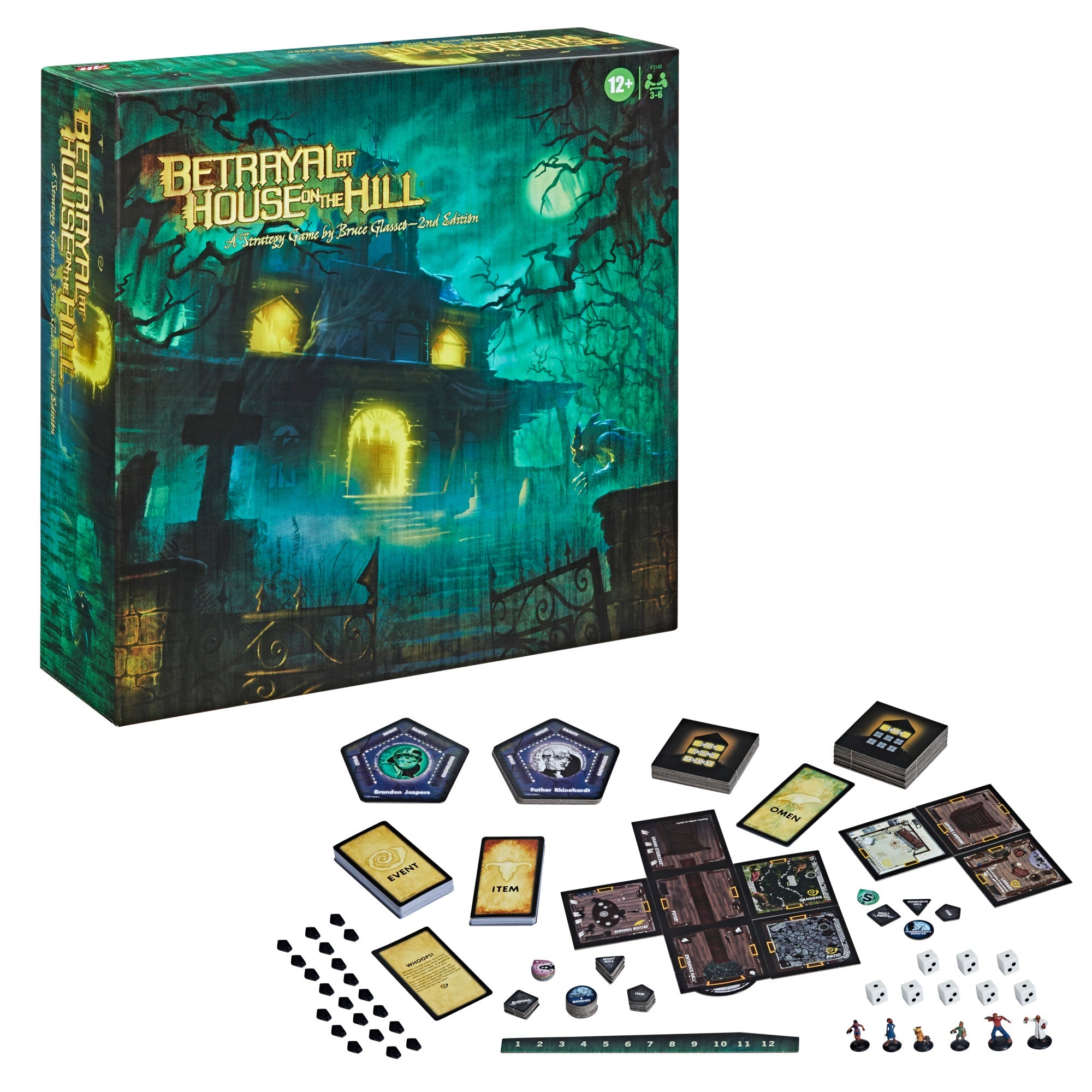 Avalon Hill Betrayal at House on the Hill Second Edition